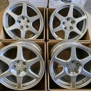 17" Genuine Mitsubishi Lancer EVO 8 Oem Wheels- 17x8 5/114.3 38P Enkei
