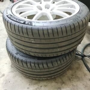 Evo X Rims complete tyre & wheels cab