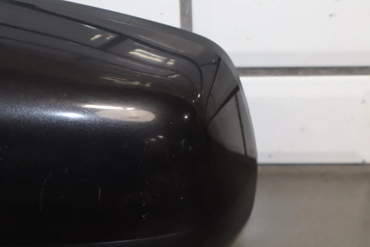 08-15 Mitsubishi EVO X Left Door Mirror OEM Power Phantom Black - Image 7