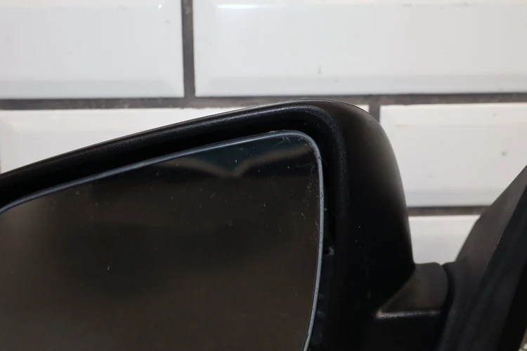 08-15 Mitsubishi EVO X Left Door Mirror OEM Power Phantom Black - Image 10