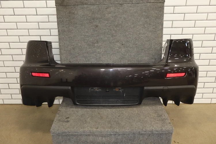 08-15 Mitsubishi EVO X Rear Bumper Cover Phantom Black
