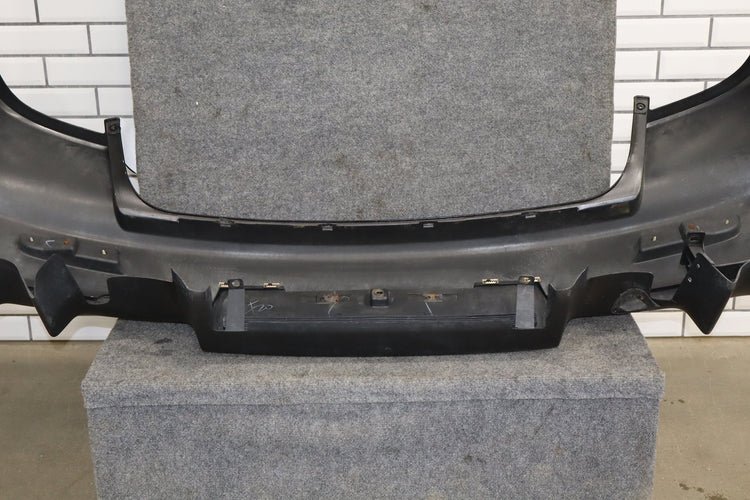 08-15 Mitsubishi EVO X Rear Bumper Cover Phantom Black - Image 2