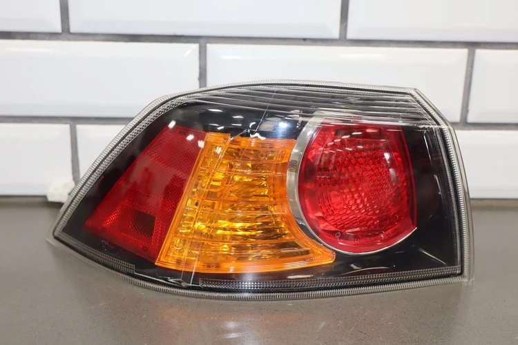 08-15 Mitsubishi EVO X Taillight Set OEM Complete 4pc Clean Lenses Tested Good - Image 19