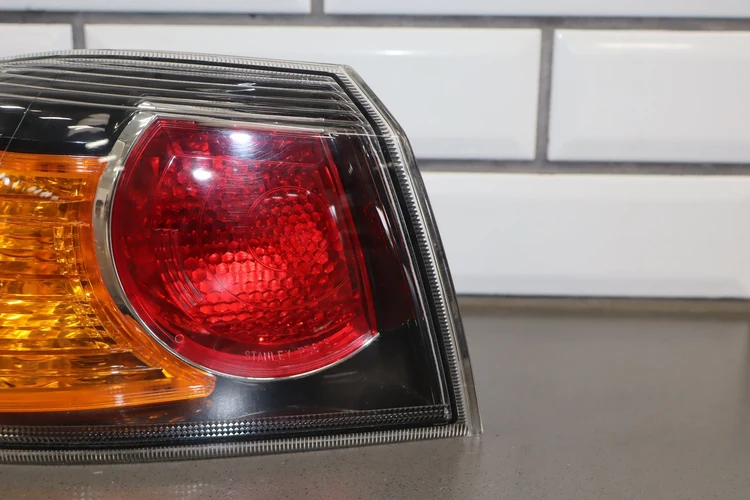 08-15 Mitsubishi EVO X Taillight Set OEM Complete 4pc Clean Lenses Tested Good - Image 17