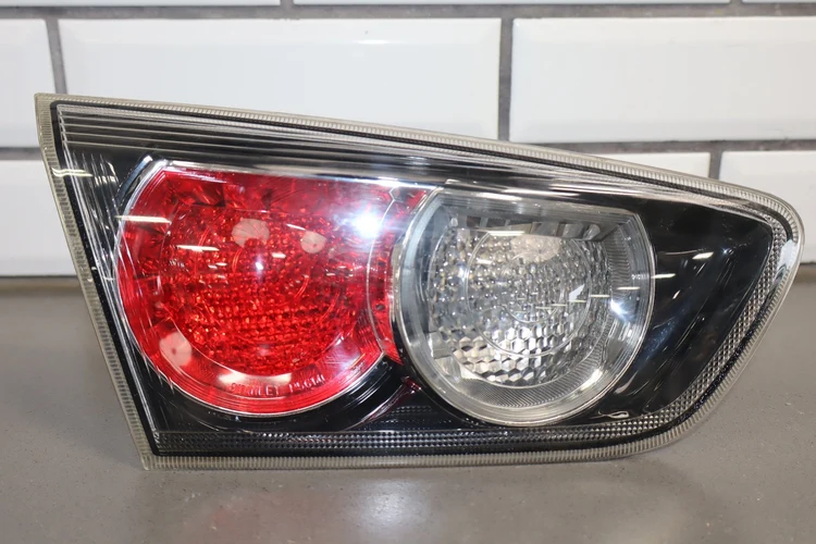 08-15 Mitsubishi EVO X Taillight Set OEM Complete 4pc Clean Lenses Tested Good - Image 13