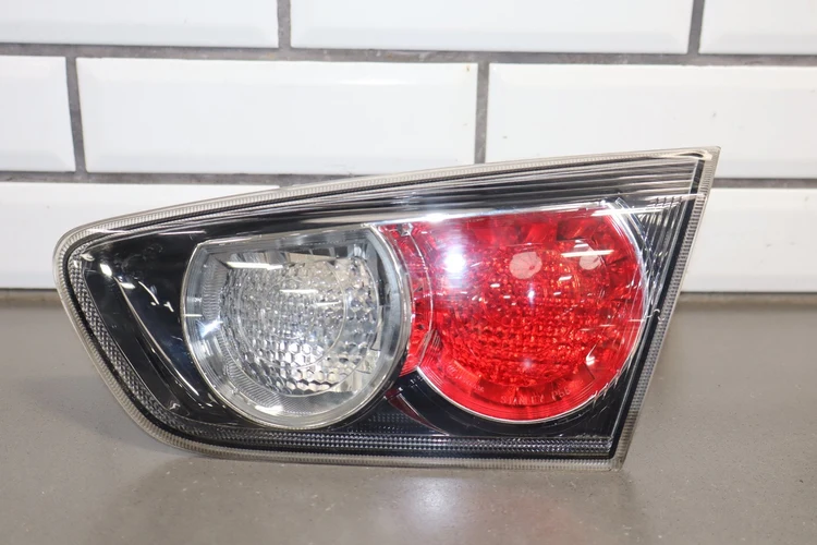 08-15 Mitsubishi EVO X Taillight Set OEM Complete 4pc Clean Lenses Tested Good - Image 10