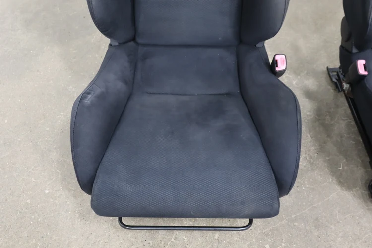 08-15 Mitsubishi Lancer Evolution X Recaro Seat Set Front/Rear OEM - Image 15