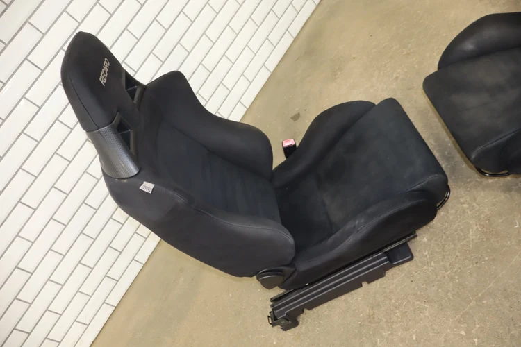 08-15 Mitsubishi Lancer Evolution X Recaro Seat Set Front/Rear OEM - Image 12