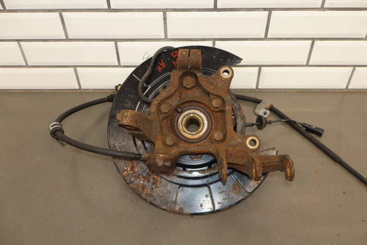 08-15 Mitsubishi Lancer Evolution X Right Rear Suspension Arms/Axle/Knuckle OEM - Image 4