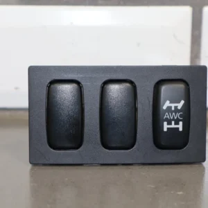 08-15 MITSUBISHI LANCER EVOLUTION EVO X CENTER CONSOLE AWC CONTROL SWITCH