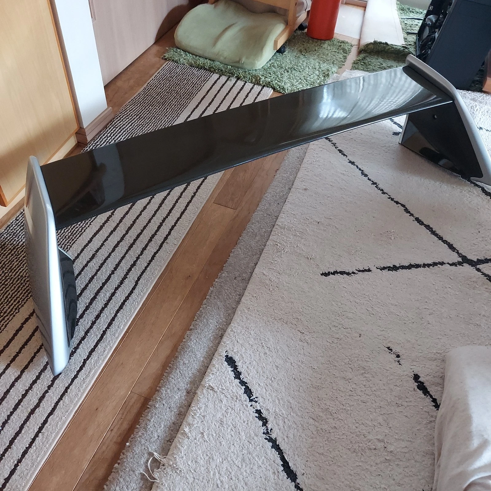 MITSUBISHI LANCER EVOLUTION VIII EVO 8 OEM CARBON REAR WING SPOILER JDM