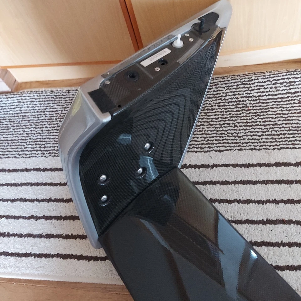 MITSUBISHI LANCER EVOLUTION VIII EVO 8 OEM CARBON REAR WING SPOILER JDM - Image 3