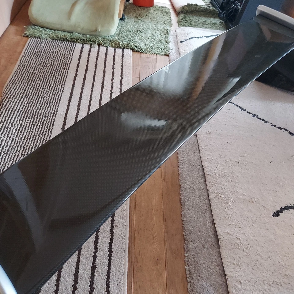 MITSUBISHI LANCER EVOLUTION VIII EVO 8 OEM CARBON REAR WING SPOILER JDM - Image 2